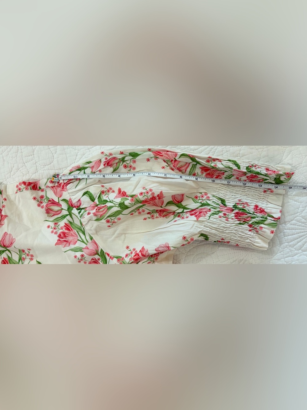 NWT SZ XL Victoria Dunn Maxi Dress with Pink Floral Print and Tie Belt - Picture 7 of 12